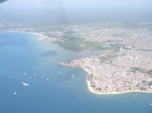 Ariel View of Zanzibar